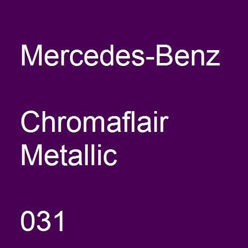 Mercedes-Benz, Chromaflair Metallic, 031.